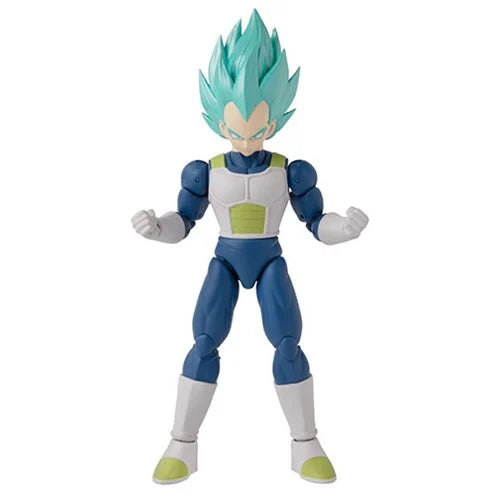 BANDAI NAMCO Dragon Ball Stars Super Saiyan Blue Vegeta Version 2 Action Figure